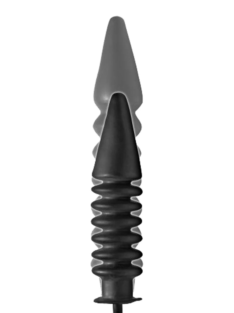 Tapón anal de acordeón inflable XL