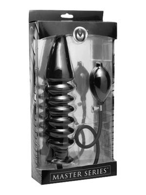 Tapón anal de acordeón inflable XL