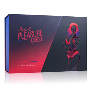 Caja BDSM para principiantes 10 accesorios-Rojo