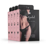 Panty Rebel-Braguitas tanga vibradoras-Negro