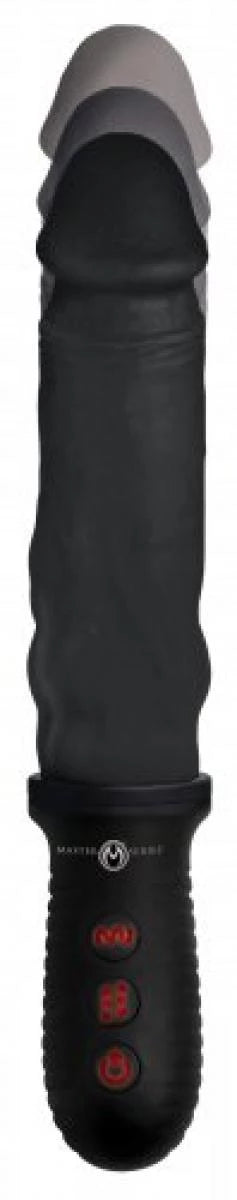 XR Brands - Vibrador push-pull resistente al agua-Negro