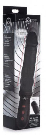XR Brands - Vibrador push-pull resistente al agua-Negro