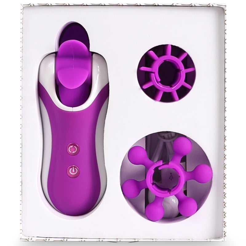 FeelzToys-Estimulador de Clítoris Oral Clitoridien-Violeta